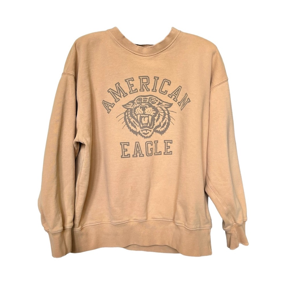 Women's dusty mustard yellow crewneck sweater